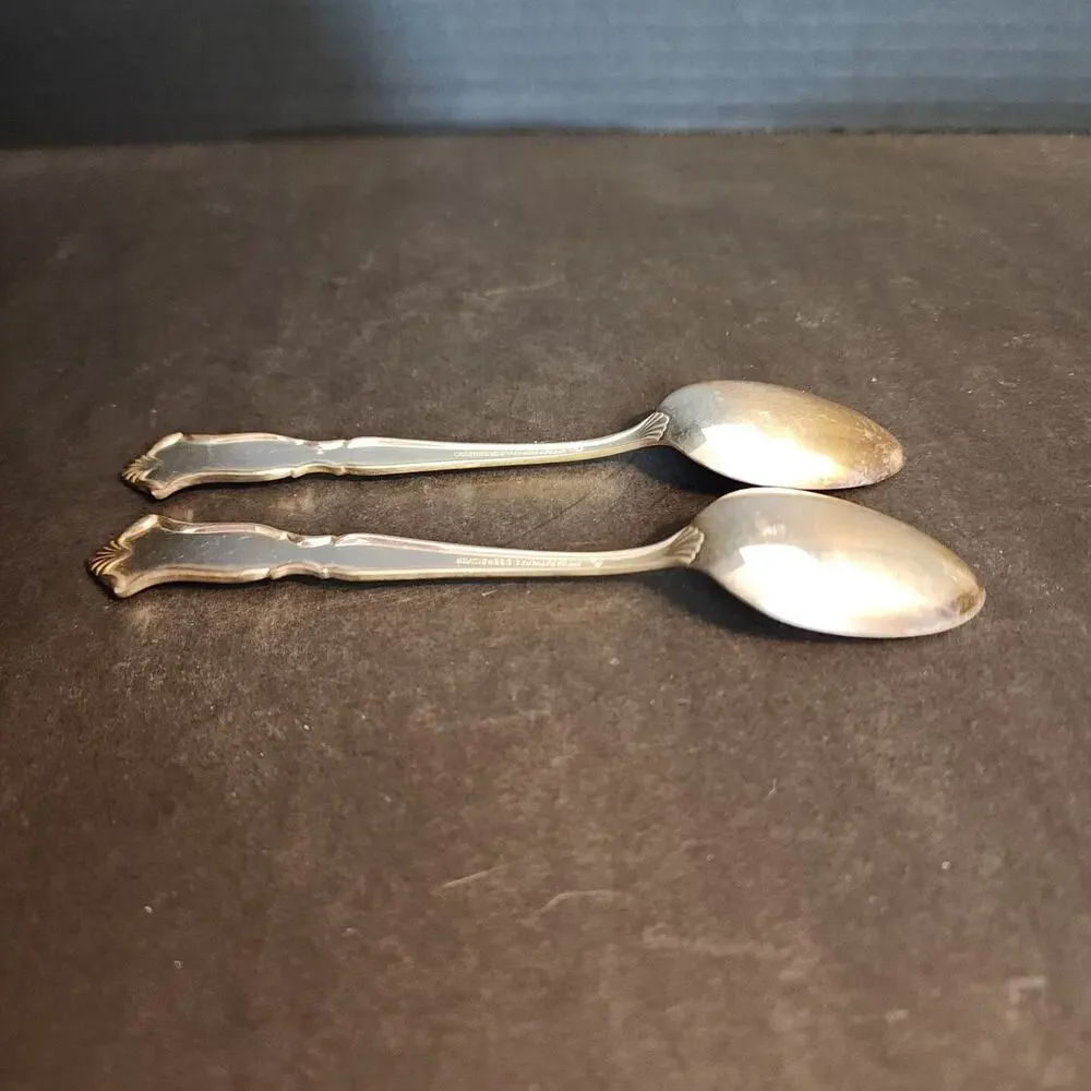 International Deepsilver Silverplate CHADWICK Teaspoons 6